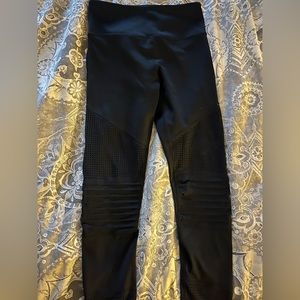 Zyia Black Moto Light n Tight Leggings - Size 4
